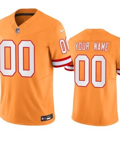 Tampa Bay Buccaneers Active Player Custom Orange Throwback Limited Stitched Jersey