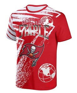 Tampa Bay Buccaneers All Over Print T-Shirt - Red