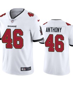 Tampa Bay Buccaneers Andre Anthony 46 White Vapor Limited Jersey - Men's