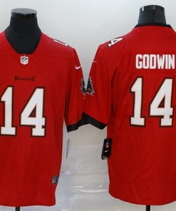 Tampa Bay Buccaneers Chris Godwin #14 Nfl 2020 Red Jersey