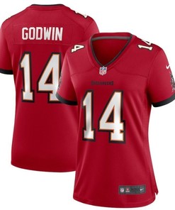 Tampa Bay Buccaneers Chris Godwin #14 Nfl 2020 Red Womens Jersey