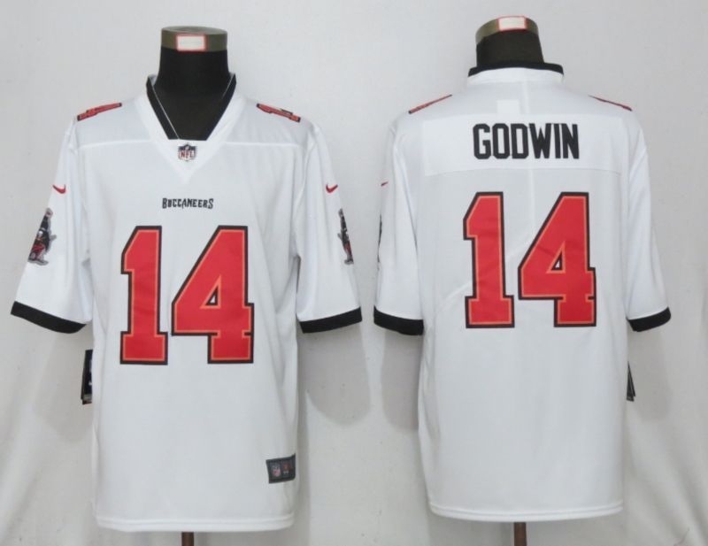 Tampa Bay Buccaneers Chris Godwin #14 Nfl 2020 White Jersey