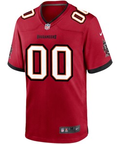 Tampa Bay Buccaneers Custom Game Jersey - Red