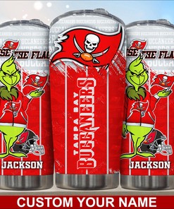 Tampa Bay Buccaneers Custom Name Tumbler - Perfect Gift for Fans