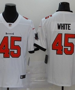 Tampa Bay Buccaneers Devin White #45 2020 Nfl White Jersey Jersey