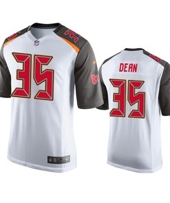 Tampa Bay Buccaneers Jamel Dean 2019 Nfl Draft White Game Jersey