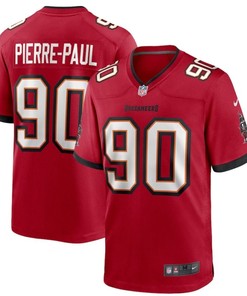 Tampa Bay Buccaneers Jason Pierre-paul #90 Nfl 2020 Carmine Red Jersey