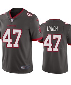 Tampa Bay Buccaneers John Lynch Pewter 2020 Vapor Limited Jersey - Mens