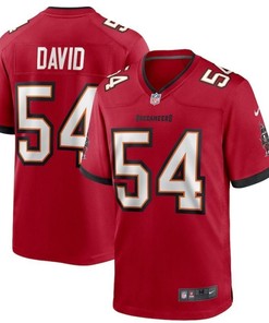 Tampa Bay Buccaneers Lavonte David #54 2020 Nfl Red Jersey Jersey