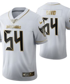 Tampa Bay Buccaneers Lavonte David 54 2021 Nfl Golden Brandedition White Jersey Gift For Buccaneers Fans