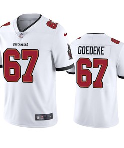 Tampa Bay Buccaneers Luke Goedeke 67 White Vapor Limited Jersey