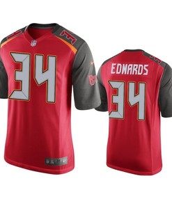 Tampa Bay Buccaneers Mike Brandedwards 2019 Nfl Draft Red Game Jersey