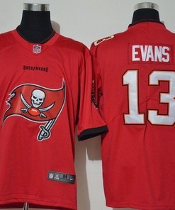 Tampa Bay Buccaneers Mike Evans #13 Nfl 2020 Crimson Jersey