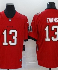 Tampa Bay Buccaneers Mike Evans #13 Nfl 2020 Red Orange Jersey