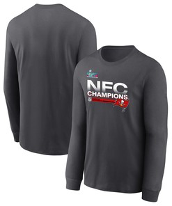 Tampa Bay Buccaneers NFC Champions Locker Room Trophy Collection Dark Heather Sweatshirt