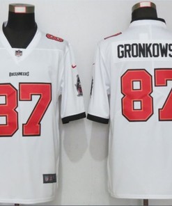 Tampa Bay Buccaneers Rob Gronkowski #87 2020 Nfl White Jersey Jersey