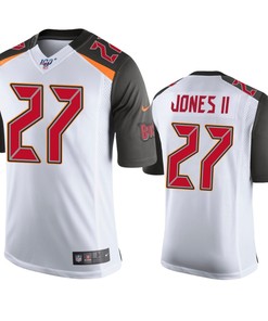 Tampa Bay Buccaneers Ronald Jones Ii White 100th Season Vapor Limited Jersey