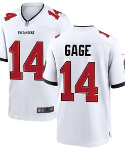 Tampa Bay Buccaneers Russell Gage 14 Game Jersey - White Jersey