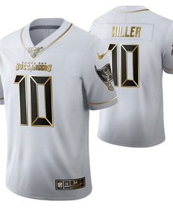 Tampa Bay Buccaneers Scotty Miller 10 2021 Nfl Golden Brandedition White Jersey Gift For Buccaneers Fans
