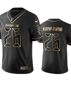 Tampa Bay Buccaneers Sean Murphy-bunting Black 2019 Vapor Limited Golden Edition Jersey