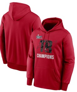 Tampa Bay Buccaneers Super Bowl LVII Champions Local Red Pullover Hoodie