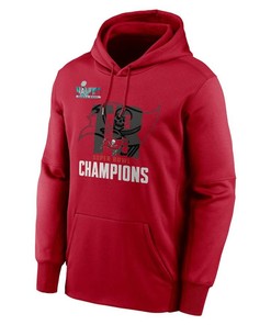 Tampa Bay Buccaneers Super Bowl LVII Champions Local Red Pullover Hoodie