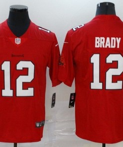 Tampa Bay Buccaneers Tom Brady #12 2020 Nfl Red Jersey Jersey