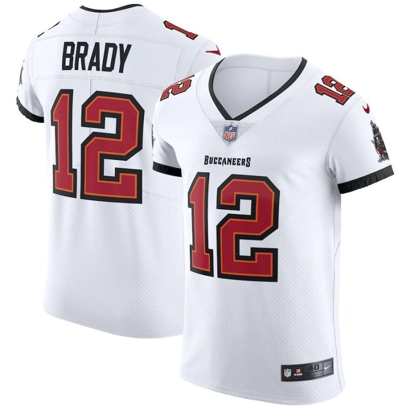 Tampa Bay Buccaneers Tom Brady #12 2020 Nfl White Jersey Jersey