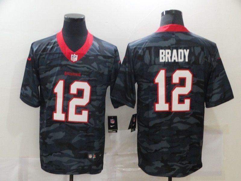 Tampa Bay Buccaneers Tom Brady #12 Nfl 2020 Camo Jersey
