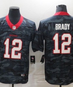Tampa Bay Buccaneers Tom Brady #12 Nfl 2020 Camo Jersey