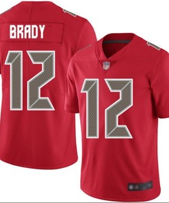 Tampa Bay Buccaneers Tom Brady #12 Nfl 2020 Red Jersey
