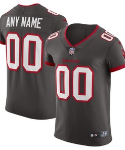Tampa Bay Buccaneers Vapor Untouchable Elite Custom Alternate Jersey - Pewter