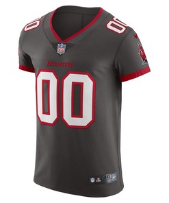 Tampa Bay Buccaneers Vapor Untouchable Elite Custom Alternate Jersey - Pewter