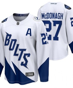 Tampa Bay Lightning 27 Ryan McDonagh 2022 Stadium Series White Jersey Jersey