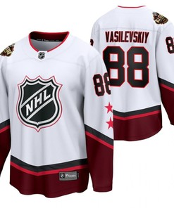Tampa Bay Lightning 88 Andrei Vasilevskiy 2022 All-Star Eastern Conference White Jersey Jersey