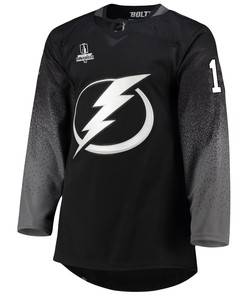 Tampa Bay Lightning Alex Killorn 17 Alternate 2022 Stanley Cup Playoffs Breakaway Men Jersey - Black