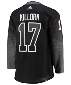 Tampa Bay Lightning Alex Killorn 17 Alternate 2022 Stanley Cup Playoffs Breakaway Men Jersey - Black