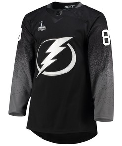 Tampa Bay Lightning Andrei Vasilevskiy 88 Alternate 2022 Stanley Cup Playoffs Breakaway Men Jersey - Black