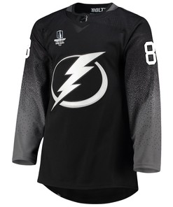 Tampa Bay Lightning Andrei Vasilevskiy 88 alternate 2022 Stanley Cup Final Breakaway Men Jersey - black