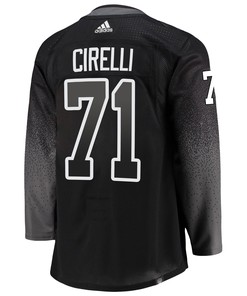 Tampa Bay Lightning Anthony Cirelli 71 Alternate 2022 Stanley Cup Champions Breakaway Men Jersey - Black