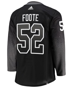 Tampa Bay Lightning Callan Foote 52 alternate 2022 Stanley Cup Final Breakaway Men Jersey - black
