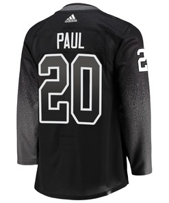 Tampa Bay Lightning Nick Paul 20 Alternate 2022 Stanley Cup Playoffs Breakaway Men Jersey - Black
