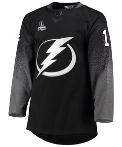 Tampa Bay Lightning Patrick Maroon 14 Alternate 2022 Stanley Cup Playoffs Breakaway Men Jersey - Black