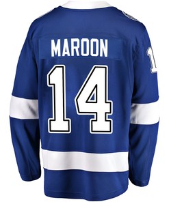 Tampa Bay Lightning Patrick Maroon 14 Home 2022 Stanley Cup Playoffs Breakaway Men Jersey - Blue