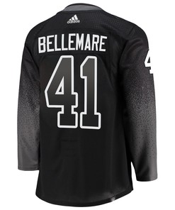 Tampa Bay Lightning Pierre-Edouard Bellemare 41 Alternate 2022 Stanley Cup Playoffs Breakaway Men Jersey - Black