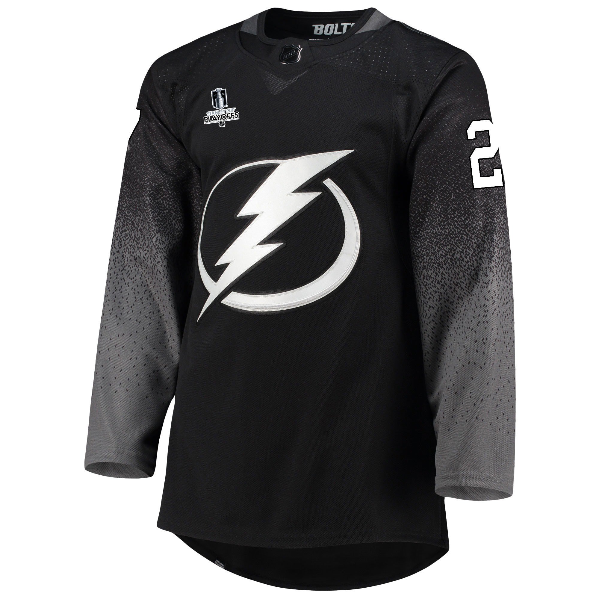 Tampa Bay Lightning Ryan McDonagh 27 Alternate 2022 Stanley Cup Playoffs Breakaway Men Jersey - Black