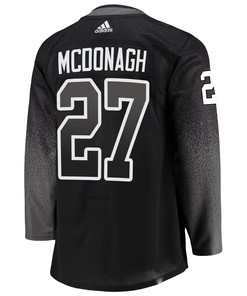 Tampa Bay Lightning Ryan McDonagh 27 Alternate 2022 Stanley Cup Playoffs Breakaway Men Jersey - Black
