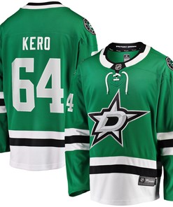 Tanner Kero Dallas Stars Fanatics Branded Home Breakaway Player Jersey - Kelly Green Nhl