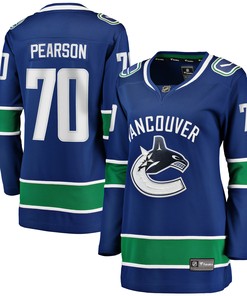 Tanner Pearson Vancouver Canucks Fanatics Branded Womens Home Breakaway Player Jersey - Blue Nhl