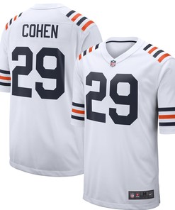 Tarik Cohen Chicago Bears 2019 Alternate Classic Game Jersey - White Nfl